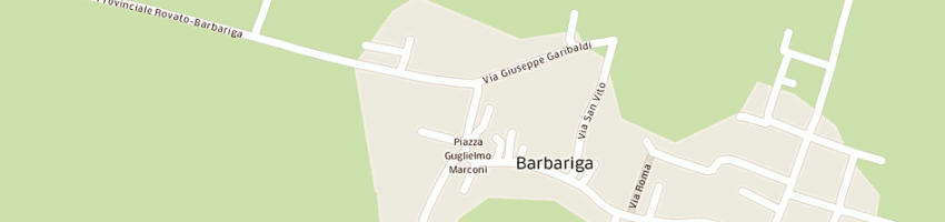 Mappa della impresa santina francesco a BARBARIGA
