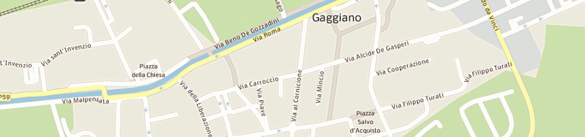 Mappa della impresa le cartoidee di monica battaini a GAGGIANO