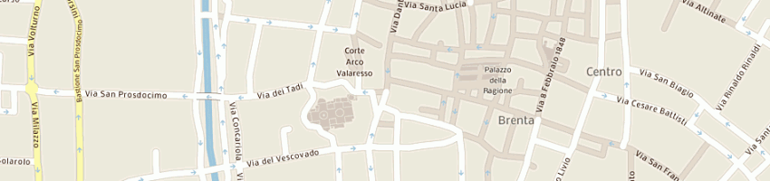 Mappa della impresa foletto mauro a PADOVA