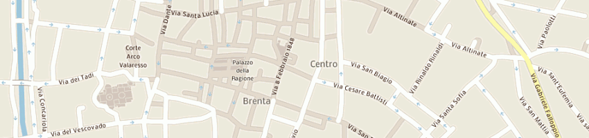Mappa della impresa new line di celadin gabriella e paccagnella renata snc a PADOVA
