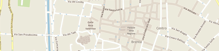 Mappa della impresa cafe el pilar a PADOVA