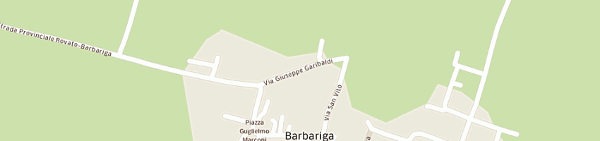 Mappa della impresa tomasoni giuseppe a BARBARIGA