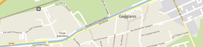 Mappa della impresa maiocchi ivan a GAGGIANO