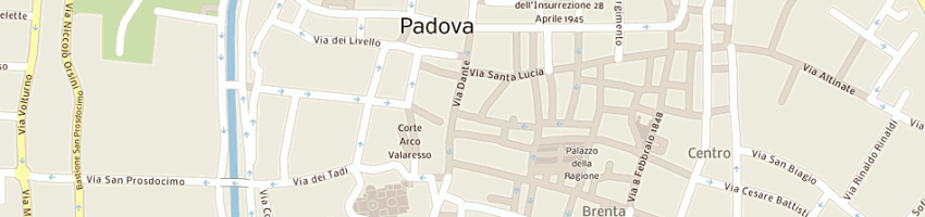 Mappa della impresa gelateria patagonia a PADOVA