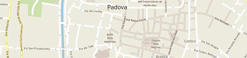 Mappa della impresa alterego gioielli a PADOVA