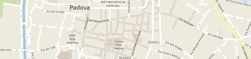 Mappa della impresa promod italia srl a PADOVA