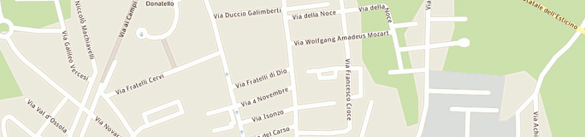 Mappa della impresa gianelli franco a MILANO