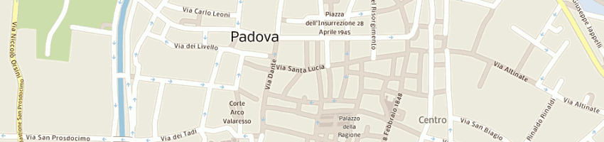 Mappa della impresa beauty srl a PADOVA