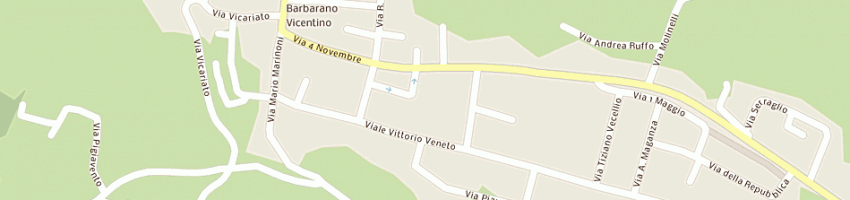 Mappa della impresa gpz srl a BARBARANO VICENTINO