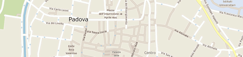 Mappa della impresa rossetti marta a PADOVA