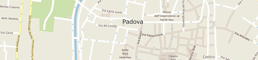 Mappa della impresa dante srl a PADOVA