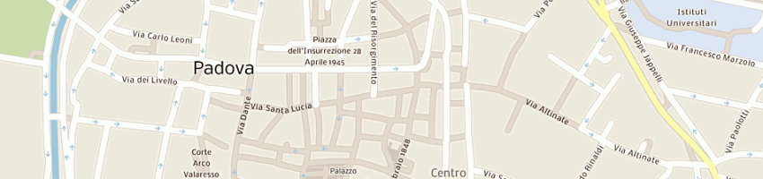 Mappa della impresa zanellato fiorenzo a PADOVA