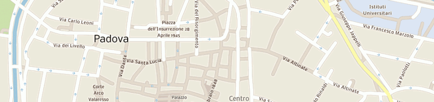 Mappa della impresa le assicd'italia spa a PADOVA