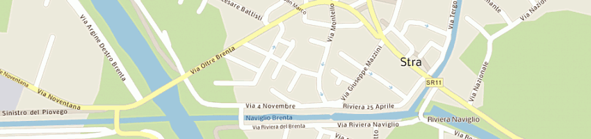 Mappa della impresa linea 1 argenti (srl) a NOVENTA PADOVANA