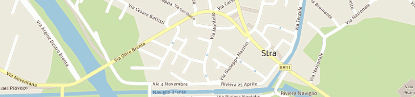Mappa della impresa vueffe studio srl a NOVENTA PADOVANA