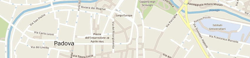 Mappa della impresa locatelli camurri elena a PADOVA