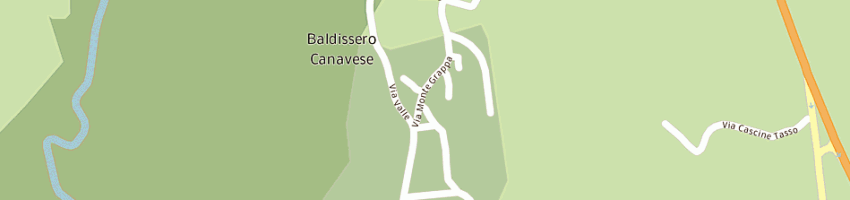 Mappa della impresa nabot luciano a BALDISSERO CANAVESE