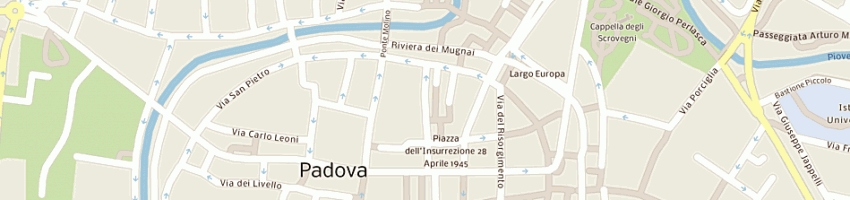 Mappa della impresa adma a PADOVA