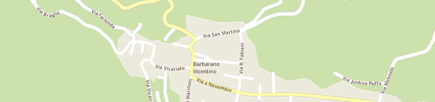 Mappa della impresa milan paolo a BARBARANO VICENTINO