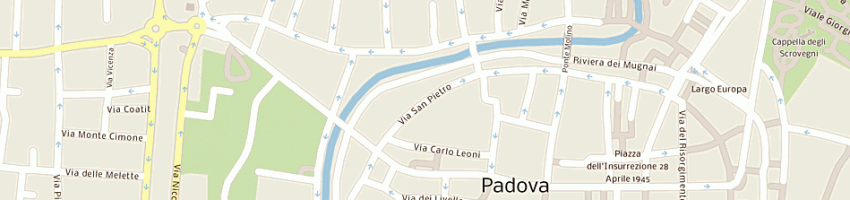 Mappa della impresa istituto suore s dorotea a PADOVA