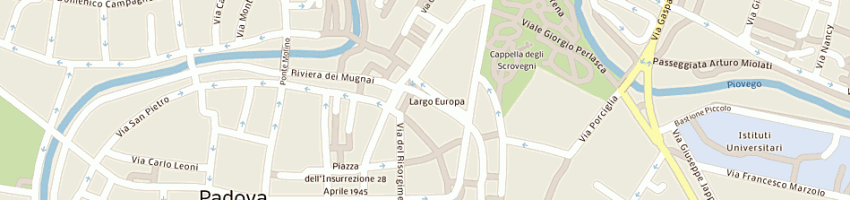 Mappa della impresa studio associato di consulenza tributaria e del lavoro sicuro rag a PADOVA