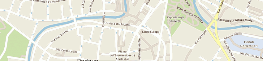 Mappa della impresa mazzucato michele a PADOVA