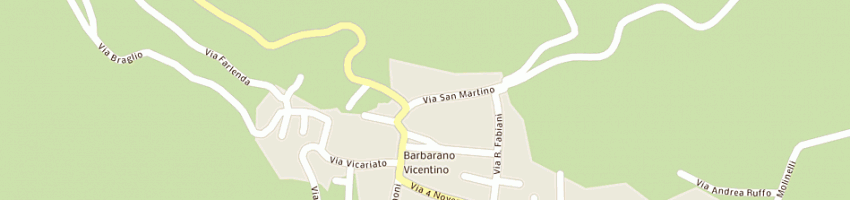 Mappa della impresa carboniero mario a BARBARANO VICENTINO