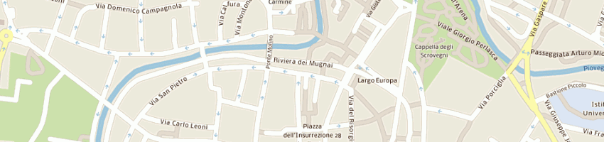 Mappa della impresa cardarelli franco a PADOVA