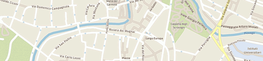 Mappa della impresa masiero luigi a PADOVA