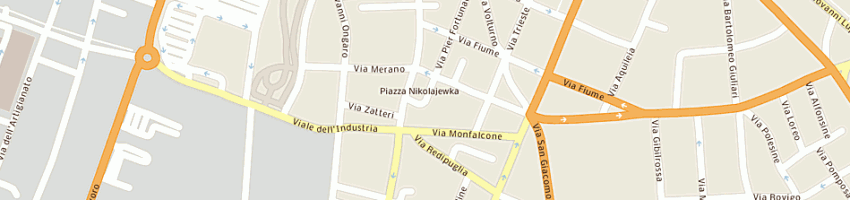 Mappa della impresa bar pasticceria pasquetti adriana a VERONA