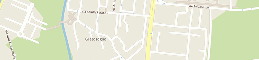 Mappa della impresa parrocchia di s barnaba in gratosoglio a MILANO