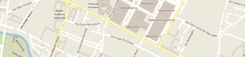 Mappa della impresa xu kejun a PADOVA
