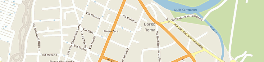 Mappa della impresa genecost srl a ROMA