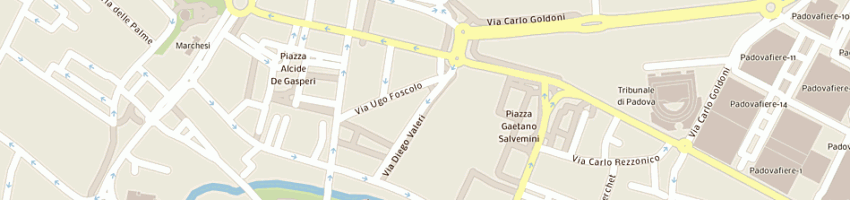 Mappa della impresa callegarin fabio a PADOVA