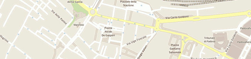 Mappa della impresa pizza new spa a PADOVA