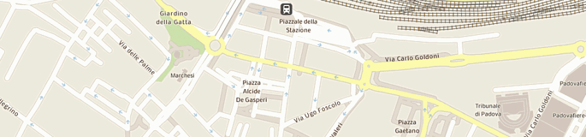 Mappa della impresa centro sociologico italiano di padova deleg regionale a PADOVA