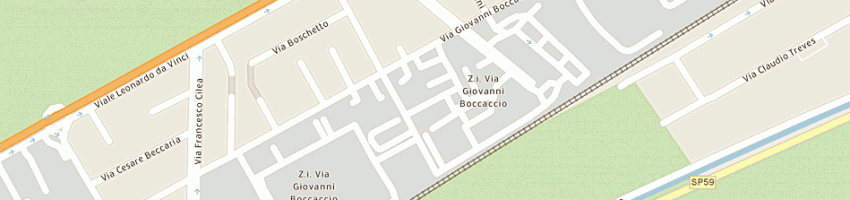Mappa della impresa masarone michele a MILANO
