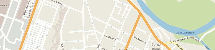 Mappa della impresa tele video snc di campedelli claudio e motteran gabriele a VERONA