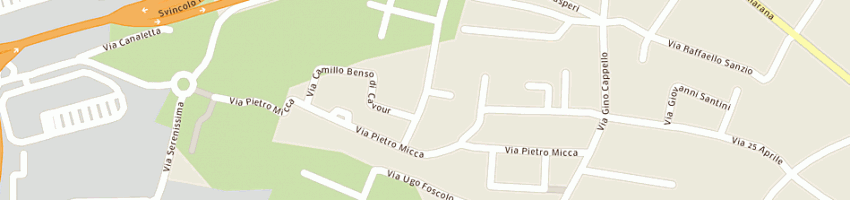 Mappa della impresa stangherlin giampietro a NOVENTA PADOVANA