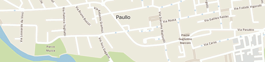 Mappa della impresa carabinieri a PAULLO