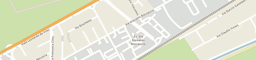 Mappa della impresa basso gaetano a MILANO