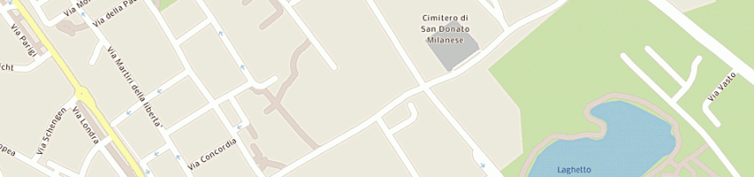 Mappa della impresa la bottega di lucia di lucia pascale a SAN DONATO MILANESE