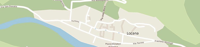 Mappa della impresa ristorante paradiso a LOCANA