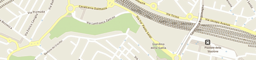 Mappa della impresa cherubini francesco e c (snc) a PADOVA