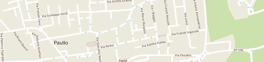 Mappa della impresa trendy uomo di marco gizzi a PAULLO