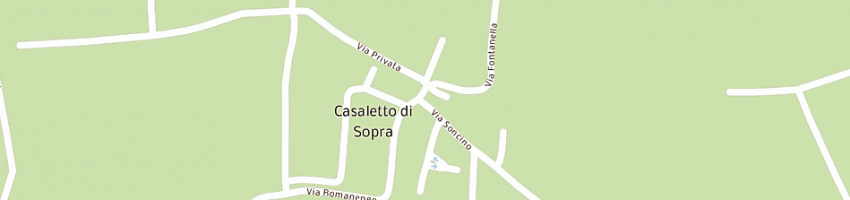 Mappa della impresa ghidini renato a CASALETTO DI SOPRA