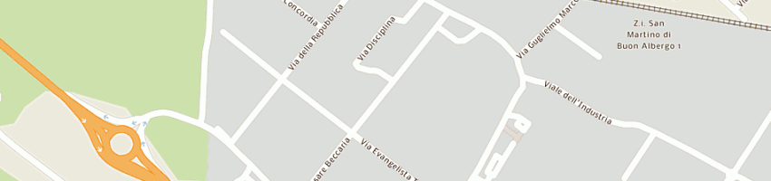 Mappa della impresa handycarr venezia di danieli renato a SAN MARTINO BUON ALBERGO