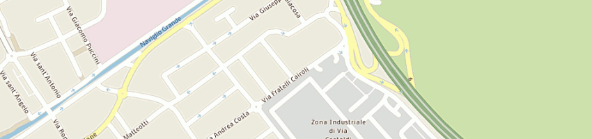 Mappa della impresa besana acciai (sas) a MILANO