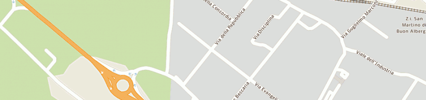 Mappa della impresa zuppini luca a SAN MARTINO BUON ALBERGO