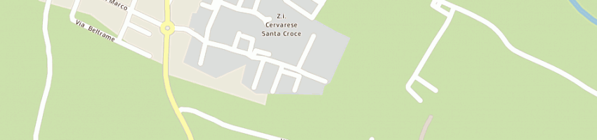 Mappa della impresa autofficina sd zigante di zigante samuele a CERVARESE SANTA CROCE